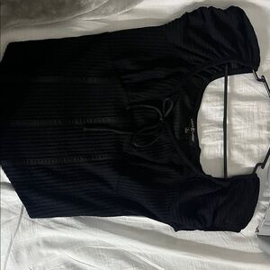 Almost Famous Black Blouse